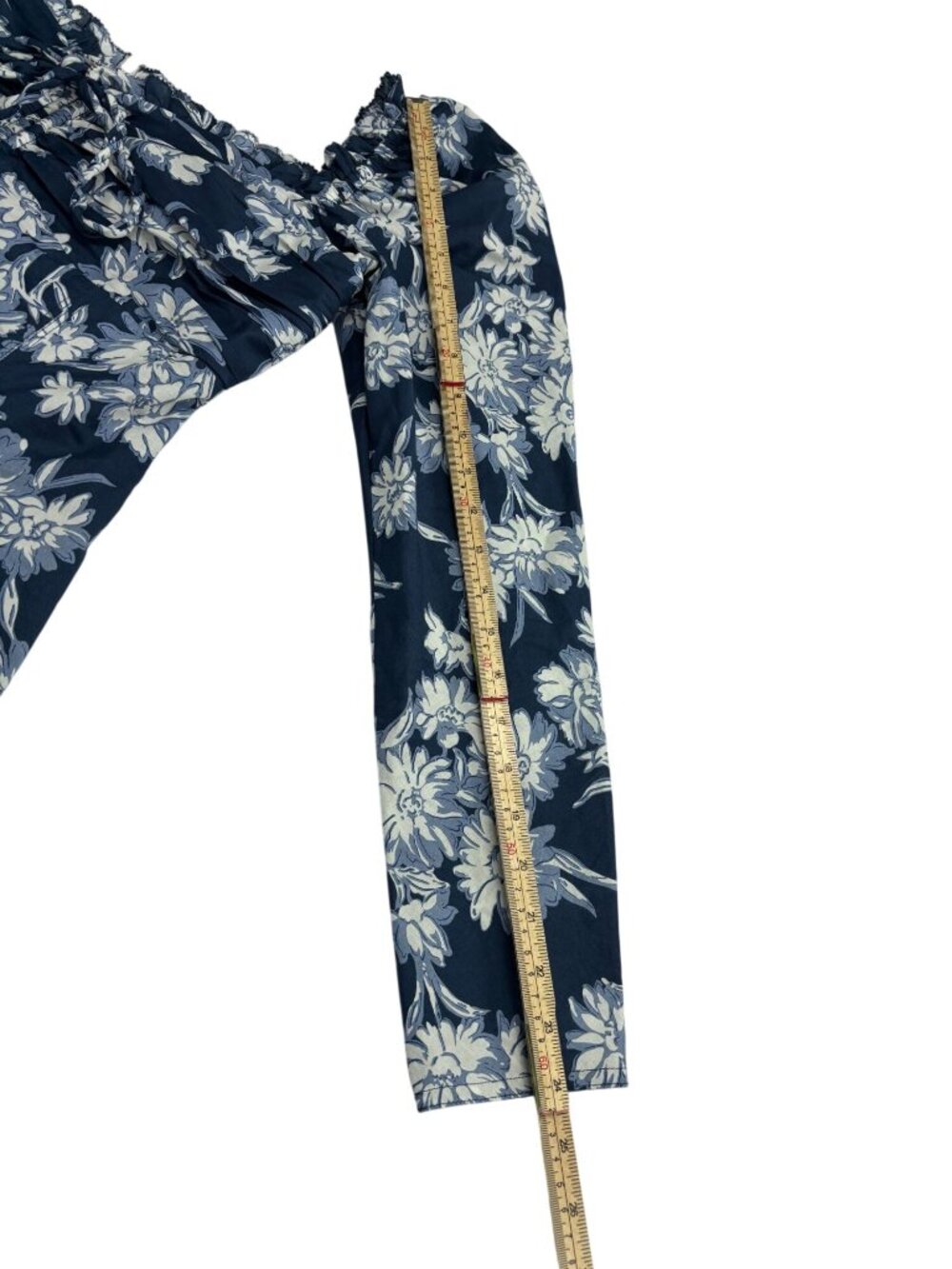 Polo by Ralph Lauren Navy White BLOOM Midi Dress size 10 originally $598 floral - Picture 14 of 15